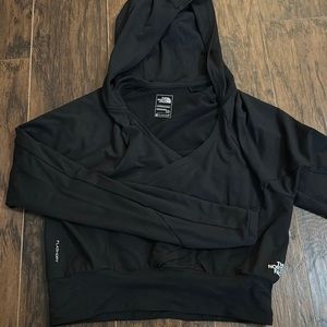 The North Face cropped flashdry sweater
